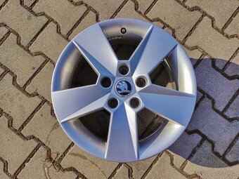 Alu litá kola Škoda Octavia III ILIAS 16" originál Škoda - 4
