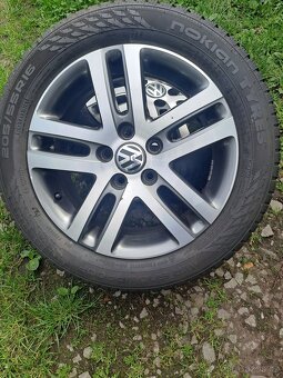 Alu kola 5x112 originál VW 205/55 R16 - 4