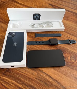 iPhone 13, Midnight, 128GB + Apple Watch - SET - 4