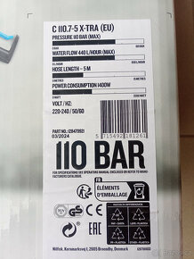 Nová WAPka Nilfisk 110 Bar, vysokotlaký čistič, 5 let záruka - 4