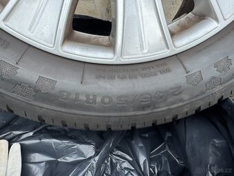 Alu kola Mercedes – W222; zimní pneu 245/50R18 - 4
