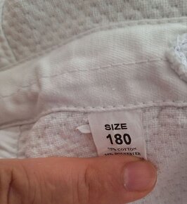 Ippongear kabátek na judo 180cm bílé - 4