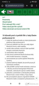 Vnější filtr Eheim professionel 4+ 600 - 4