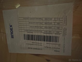 Drevene dvere 80P masiv borovice matne sklo - 4