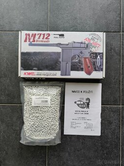 Airsoftová pistole M712 (KWC) + Ochranná maska - 4