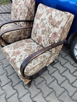 Kresla Halabala Brusel set - 4