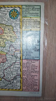 Historická mapa – Der Fränkische Creis (Annawerk 1959) - 4