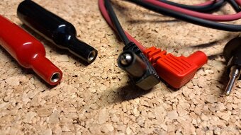 Retro měřící šňůry včetně krokosvorek #2 - 4