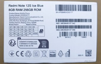 Xiaomi Redmi Note 12S Ice Blue 8GB RAM 256GB ROM - 4