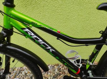 Značkové kolo Rock Machine 24" (černá/zelená) - 4