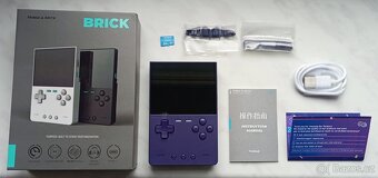 Retro handheld Trimui Brick Purple - 4