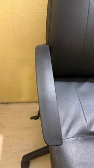 Kancelářská židle koženková - 4