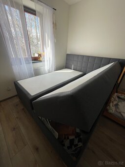 Polstrovaná postel 180x200 - 4