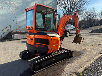 Minibagr KUBOTA U27-4, 2510mth ,PRODLOUŽENÉ RAMENO - 4