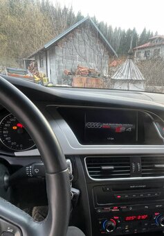 AUDI A4 B8 3.0 TDI S4 LOOK výfuk s el.klapkou hezká výbava - 4