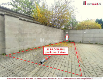 Pronájem, parkovací stání v bytovém domě Dobrovodská 23/A, S - 4