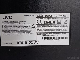JVC LT-40VF42L,102cm,Full HD, DVB-T2,Sat.Tuner - 4