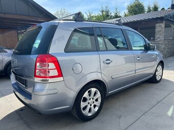 Opel Zafira 1.6i 85KW 1.MAJ. 7 MÍST TEMPOMAT PDC 2X ALU KOLA - 4