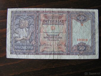 BANKOVKY SLOVENSKÝ ŠTÁT: 1939-1945 - 4