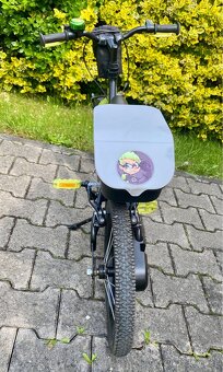 Dětské kolo B’twin Dark Hero 16" černé/žluté - 4