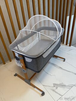 MoMi Postýlka Smart Bed 4v1 - 4