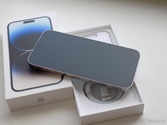 APPLE iPhone 14 Pro Max 128GB Silver - ZÁRUKA - JAKO NOVÝ - 4