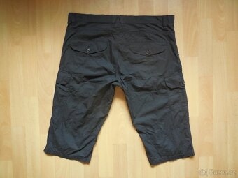 pánské Watsons tm.šedé kraťasy plátno 56/XL/38 p.102cm - 4