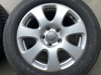 Alu kola AUDI Q7 + TOUAREG 18" 5x130 zimní DUNLOP 235/60R18 - 4
