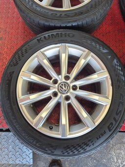 215/55R17+ALU orig. London VW Passat ET40 7J x 17 3G0601025D - 4