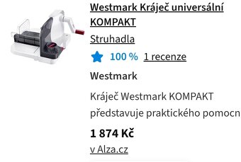 Kráječ na chleba Westmark - 4
