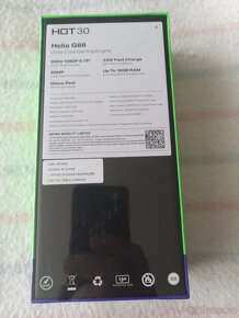 Nový nerozbalený INFINIX HOT 30, 8+8gb/256gb,White, ZÁRUKA - 4
