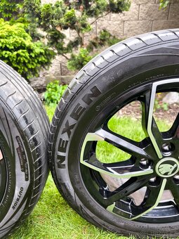 4 x AL kola 5x112x16" + letní pneu 205/55/R16 - 4