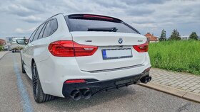 Difuzor na BMW 5 - G30/G31 pro 550/REMUS/AKRAP - lesk - 4