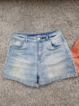 2x riflové kraťasy 12-14 let - 4