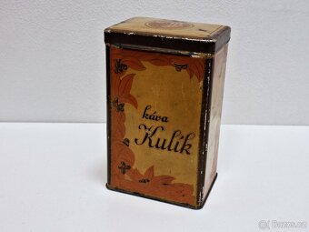 Plechová dóza Káva Kulík - 4