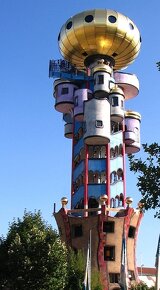 sběratelská sklenice " půllitr "- Kuchlbauerova věž - 4