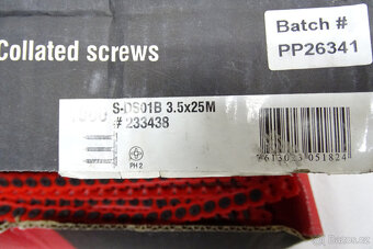 Páskované šrouby Hilti do sádrokartonu 2 rozměry - 4