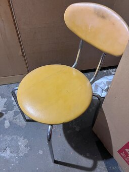 Židle Kovona 2ks koženka chrom - 4