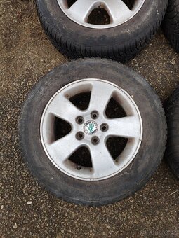 Sada zimních kol 195 65 R15 Škoda Octavia 2 - 4