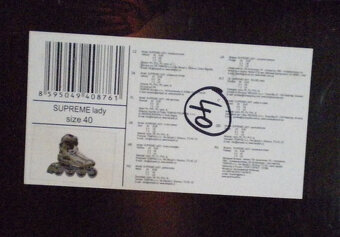 Dámské in-line brusle č.40 - 4