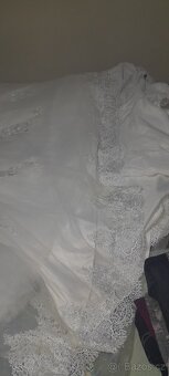 Svatební šaty + dekorace na auto - 4