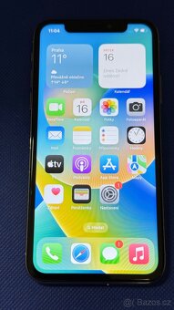 iPhone X 256GB Silver,krásný stav,nová baterie - 4