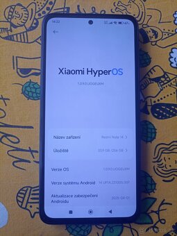 Xiaomi redmi note 14 8/256GB TOP STAV - 4