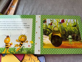 Dětská kniha s puzzle Včelka Mája - 4