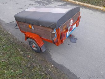 Přívěsný vozík - TOP STAV - 4
