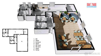 Prodej restaurace, stravování, 90 m², Kostelec nad Orlicí - 4