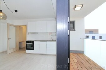 Pronájem bytu 2+kk/L/G 39 m2 v novostavbě, Praha 8 Bohnice, - 4