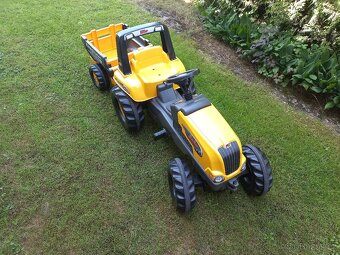 Prodám šlapací traktor ROLLY TOYS Junior RT s vlečkou - 4