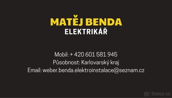 Elektroinstalace Weber & Benda - 4