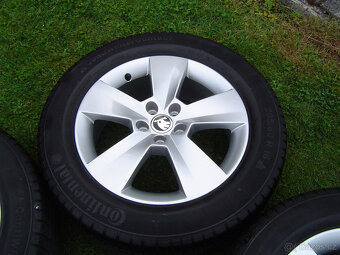 4 X ZIMÍ HLINÍKOVÁ KOLA ŠKODA SCALA 205/ 60 R 16.TOP - 4